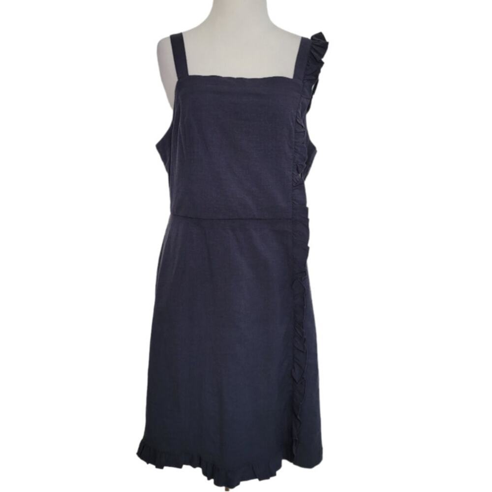 NWT ModCloth Summer Dress Ruffle Strap Apron Wedding Guest Date Night Women 10